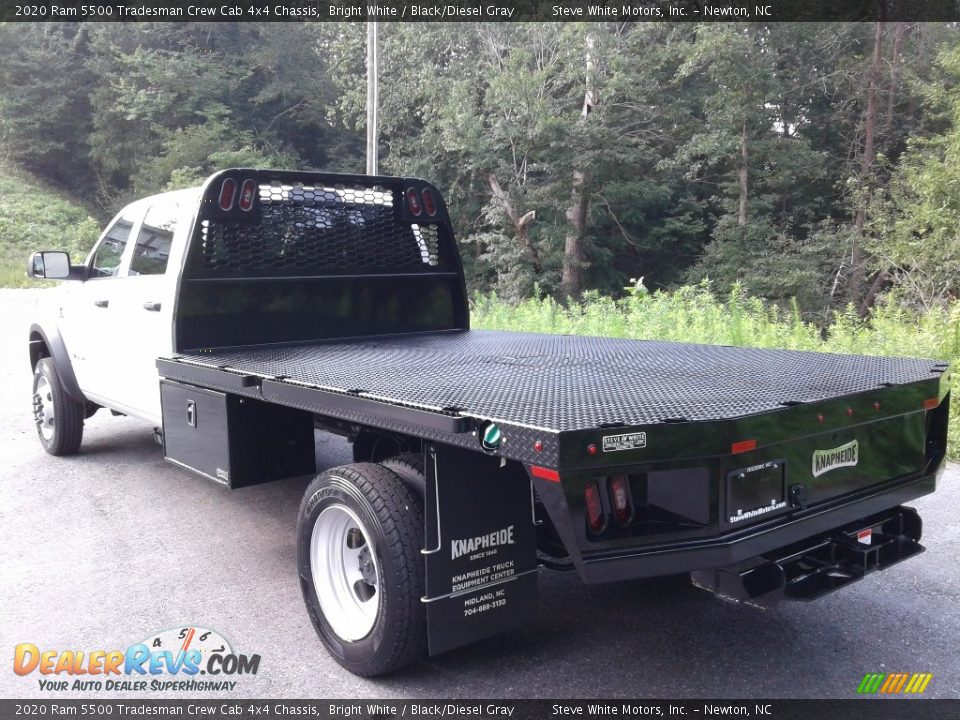 2020 Ram 5500 Tradesman Crew Cab 4x4 Chassis Bright White / Black/Diesel Gray Photo #9