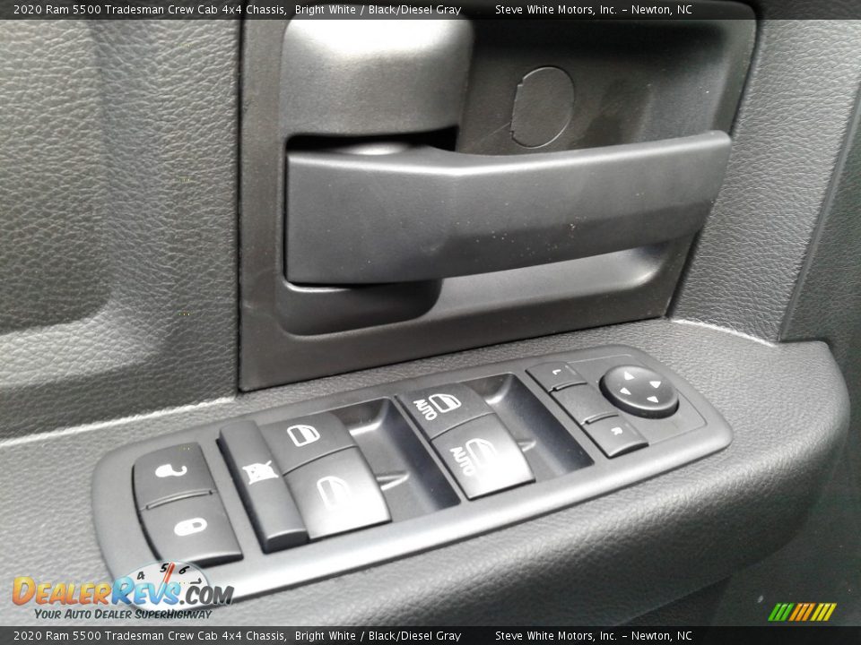 2020 Ram 5500 Tradesman Crew Cab 4x4 Chassis Bright White / Black/Diesel Gray Photo #13