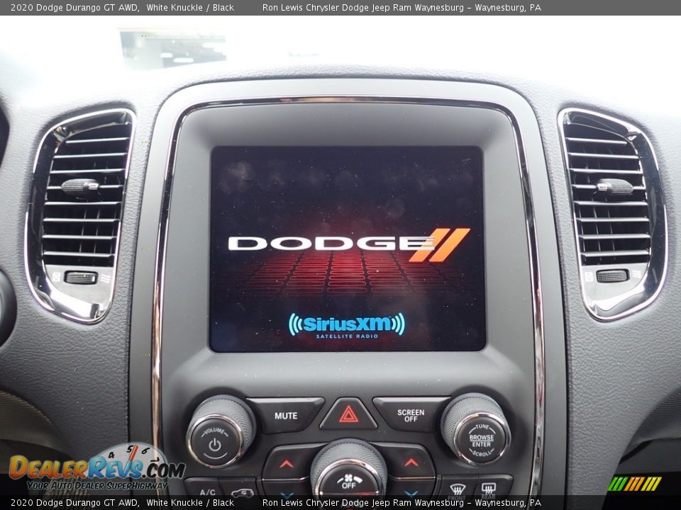 2020 Dodge Durango GT AWD White Knuckle / Black Photo #16