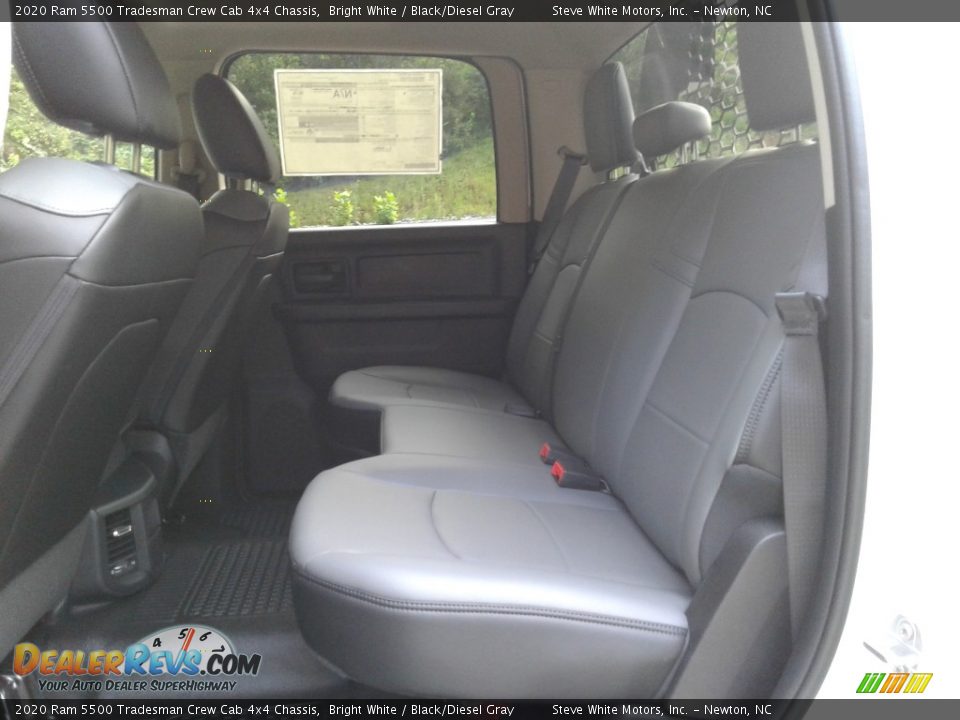 2020 Ram 5500 Tradesman Crew Cab 4x4 Chassis Bright White / Black/Diesel Gray Photo #14