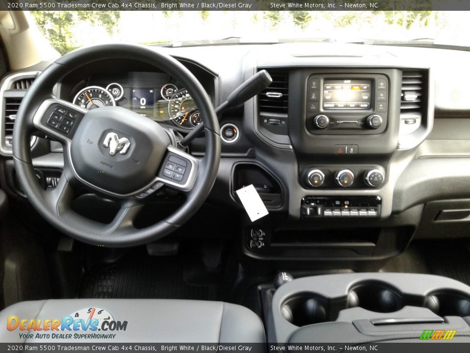 2020 Ram 5500 Tradesman Crew Cab 4x4 Chassis Bright White / Black/Diesel Gray Photo #18
