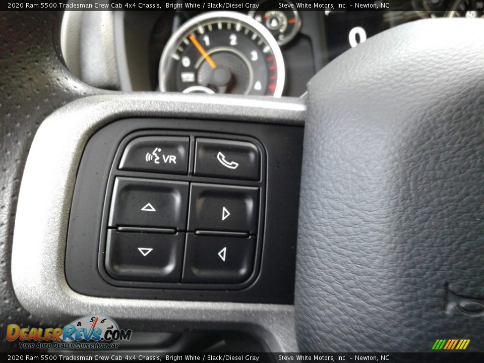 2020 Ram 5500 Tradesman Crew Cab 4x4 Chassis Bright White / Black/Diesel Gray Photo #19