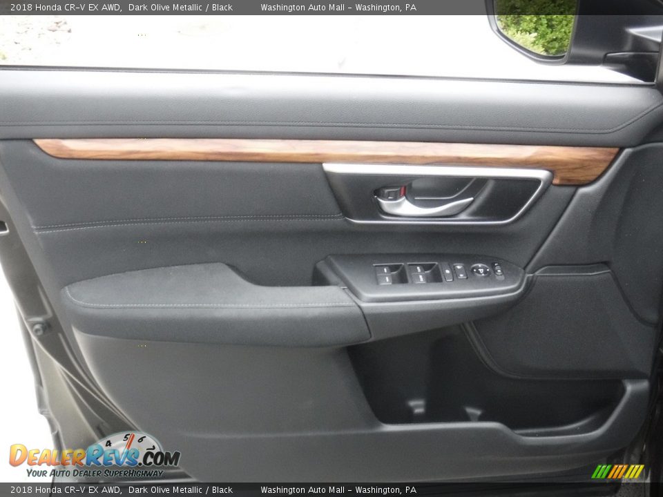 2018 Honda CR-V EX AWD Dark Olive Metallic / Black Photo #19