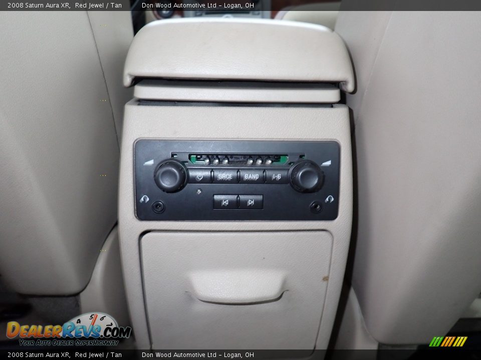 2008 Saturn Aura XR Red Jewel / Tan Photo #12