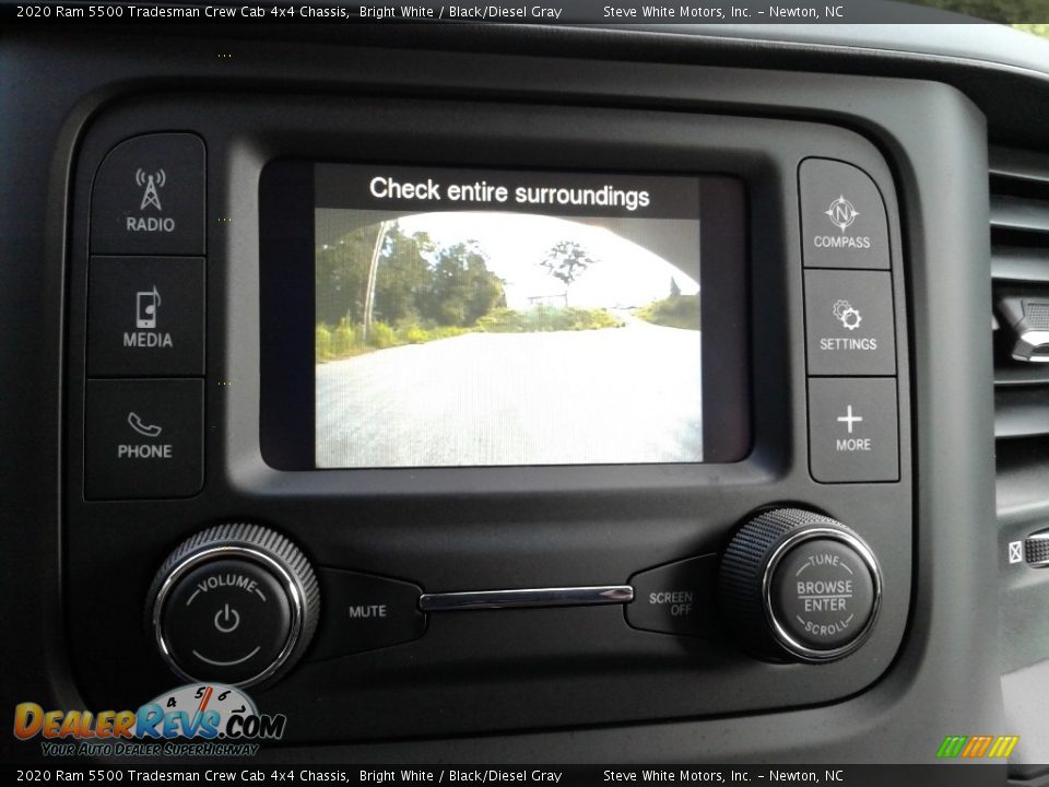 2020 Ram 5500 Tradesman Crew Cab 4x4 Chassis Bright White / Black/Diesel Gray Photo #24