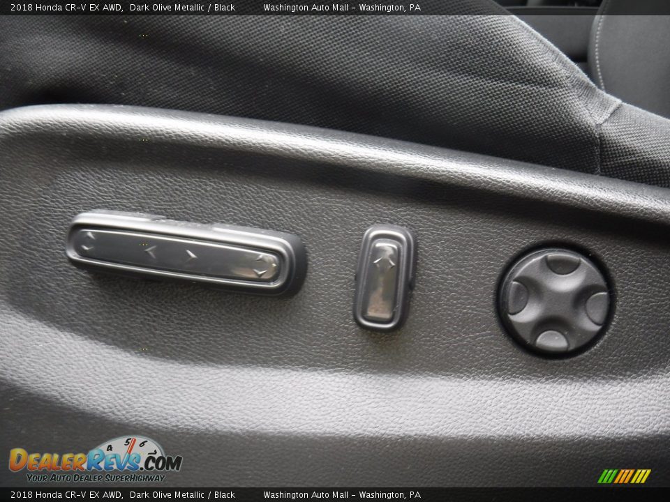 2018 Honda CR-V EX AWD Dark Olive Metallic / Black Photo #21