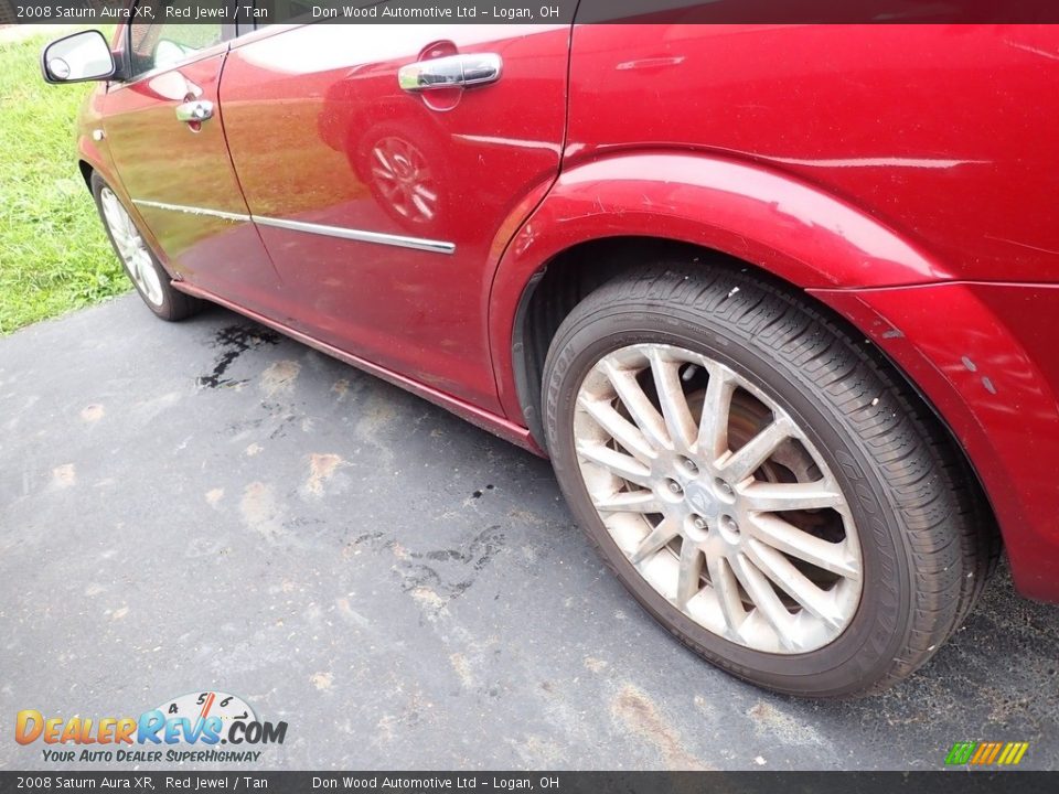 2008 Saturn Aura XR Red Jewel / Tan Photo #14