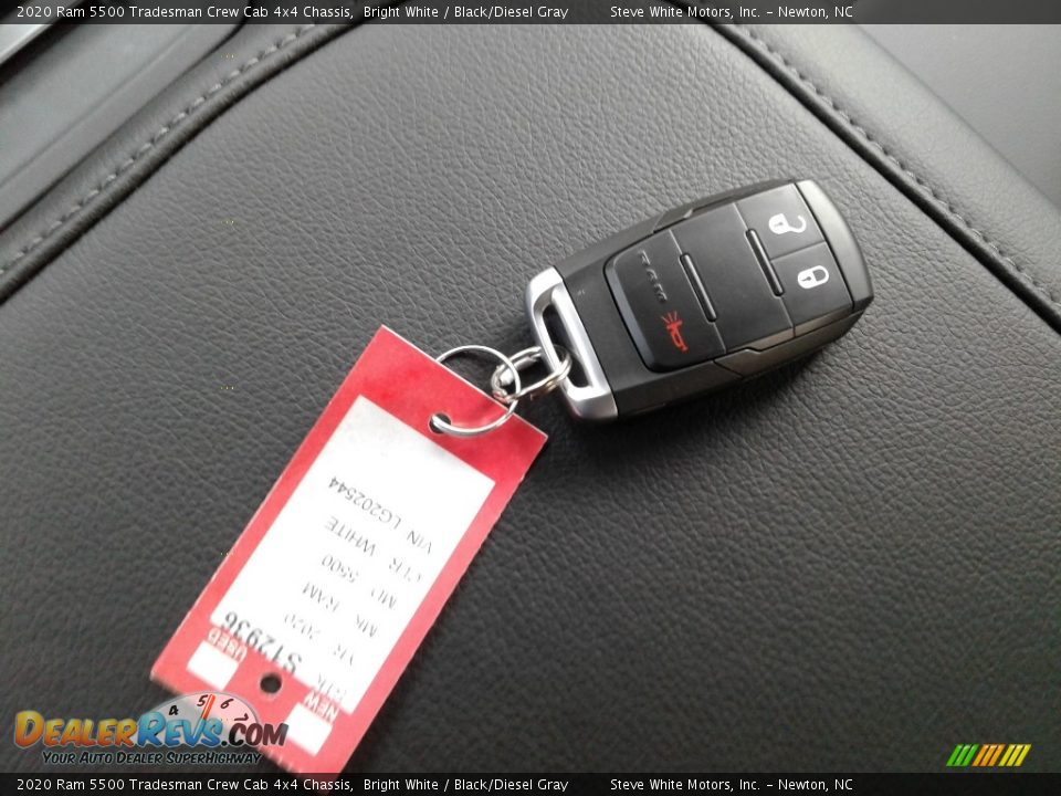 2020 Ram 5500 Tradesman Crew Cab 4x4 Chassis Bright White / Black/Diesel Gray Photo #29