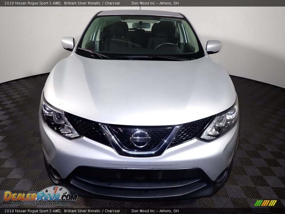 2019 Nissan Rogue Sport S AWD Brilliant Silver Metallic / Charcoal Photo #4