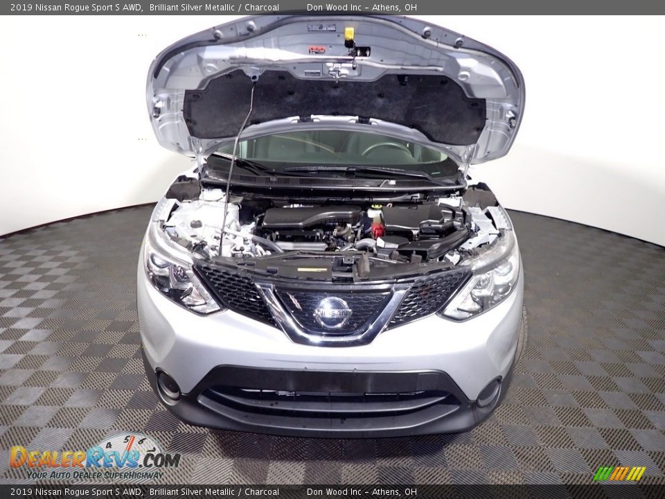 2019 Nissan Rogue Sport S AWD Brilliant Silver Metallic / Charcoal Photo #5
