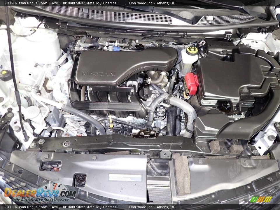 2019 Nissan Rogue Sport S AWD Brilliant Silver Metallic / Charcoal Photo #6