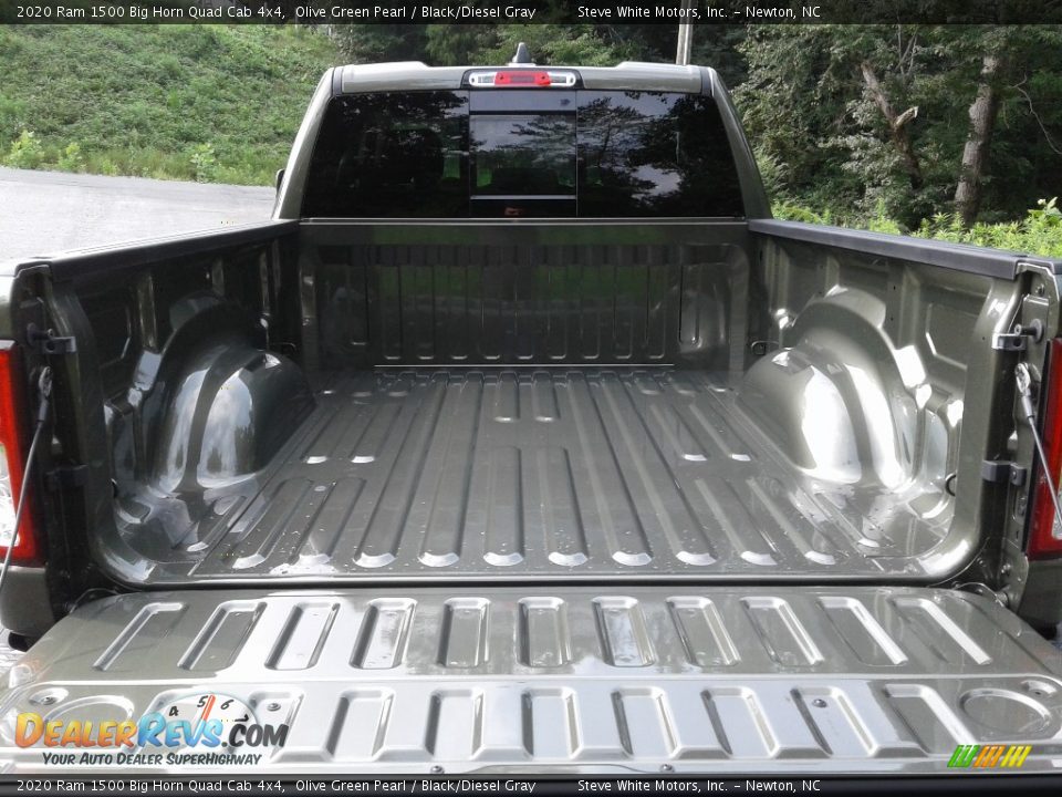2020 Ram 1500 Big Horn Quad Cab 4x4 Olive Green Pearl / Black/Diesel Gray Photo #8