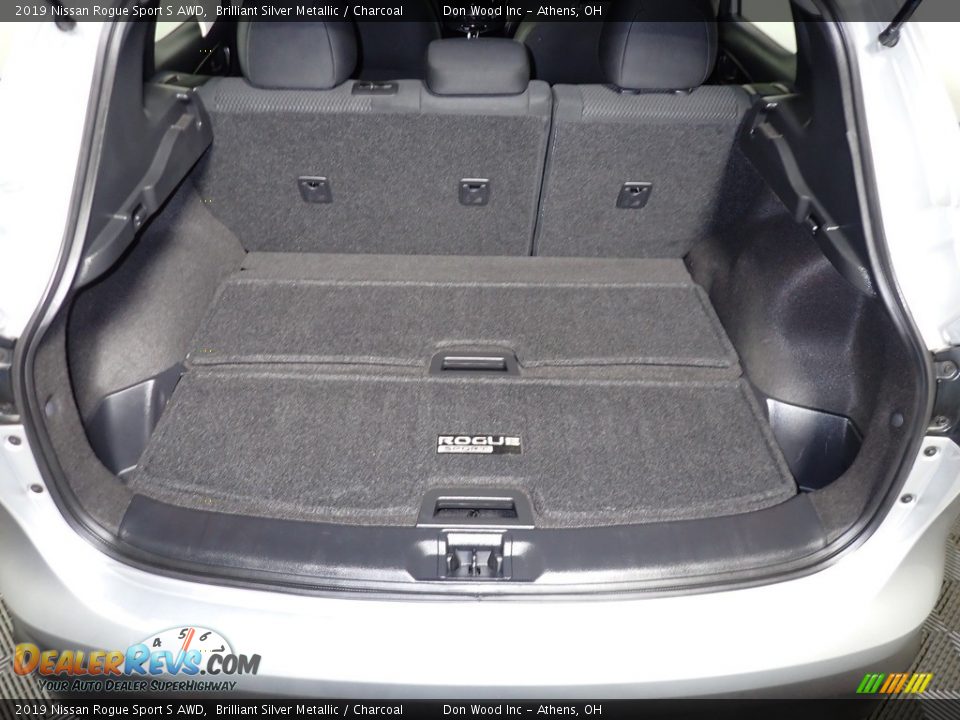 2019 Nissan Rogue Sport S AWD Brilliant Silver Metallic / Charcoal Photo #12
