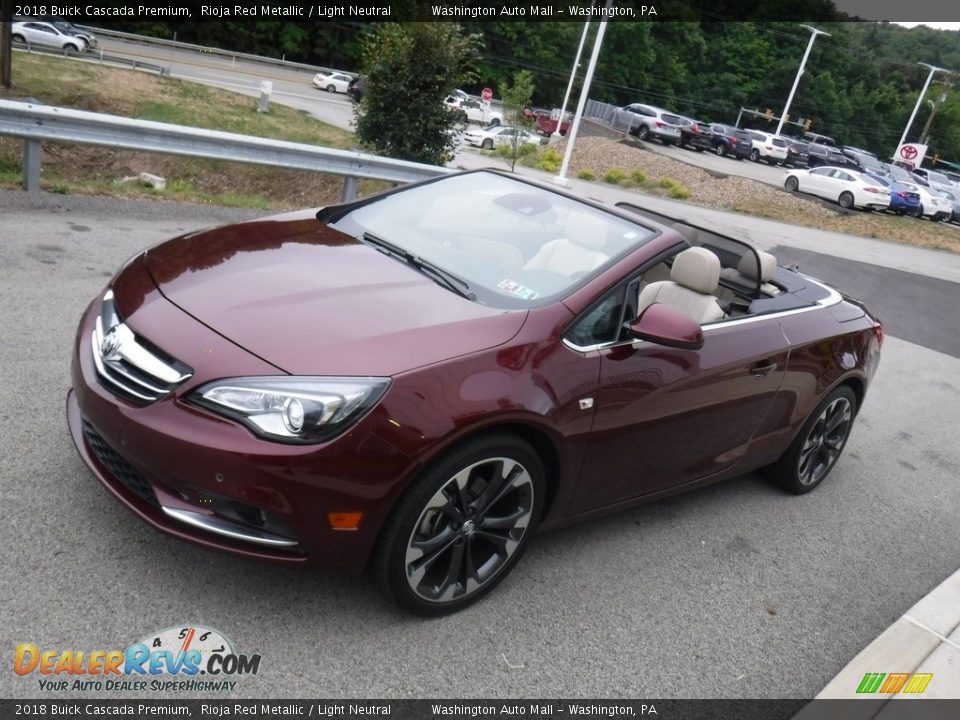 2018 Buick Cascada Premium Rioja Red Metallic / Light Neutral Photo #17