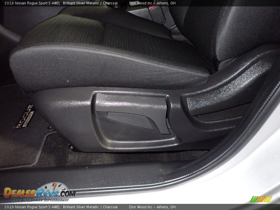 2019 Nissan Rogue Sport S AWD Brilliant Silver Metallic / Charcoal Photo #17