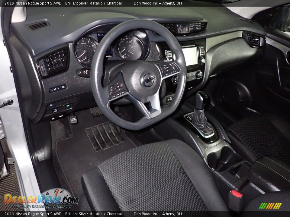2019 Nissan Rogue Sport S AWD Brilliant Silver Metallic / Charcoal Photo #18
