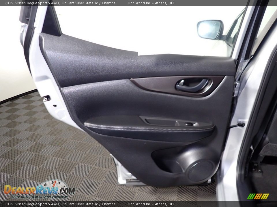 2019 Nissan Rogue Sport S AWD Brilliant Silver Metallic / Charcoal Photo #20