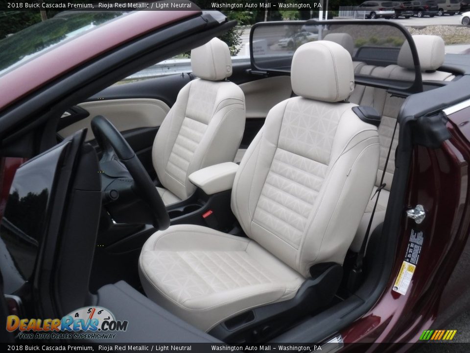 Front Seat of 2018 Buick Cascada Premium Photo #23