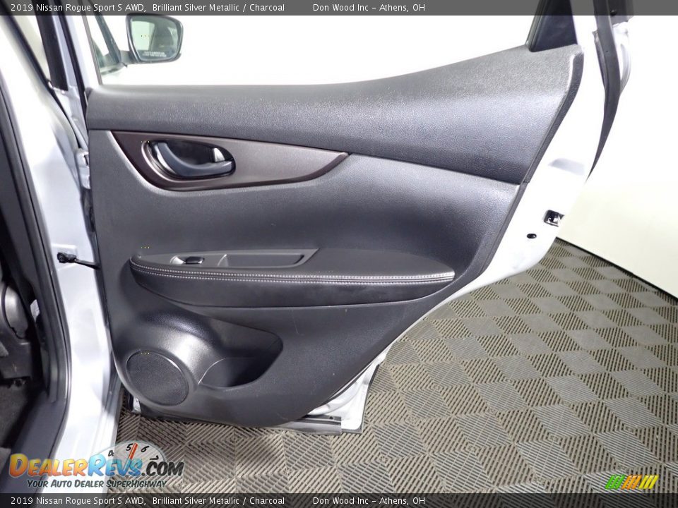 2019 Nissan Rogue Sport S AWD Brilliant Silver Metallic / Charcoal Photo #22
