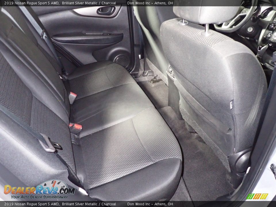 2019 Nissan Rogue Sport S AWD Brilliant Silver Metallic / Charcoal Photo #23