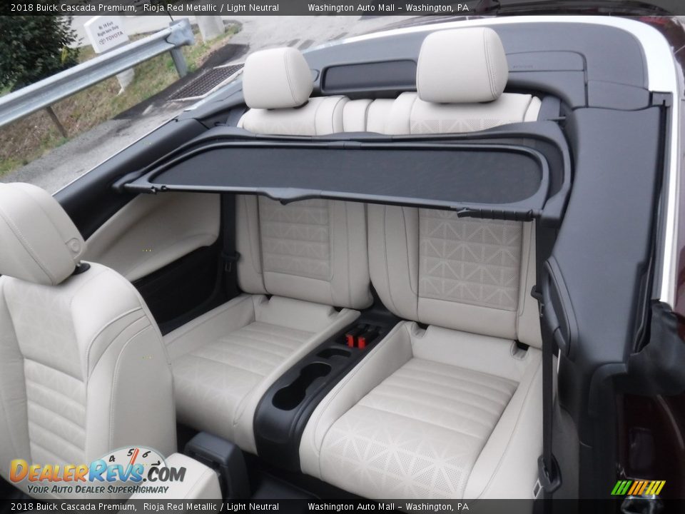 Rear Seat of 2018 Buick Cascada Premium Photo #26