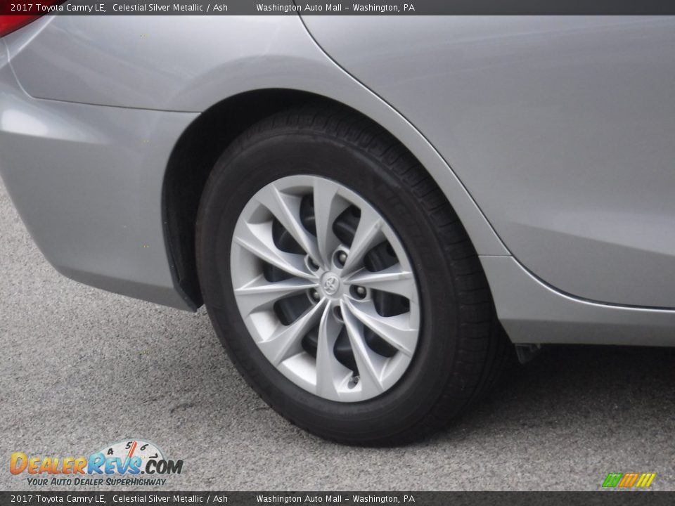 2017 Toyota Camry LE Celestial Silver Metallic / Ash Photo #3