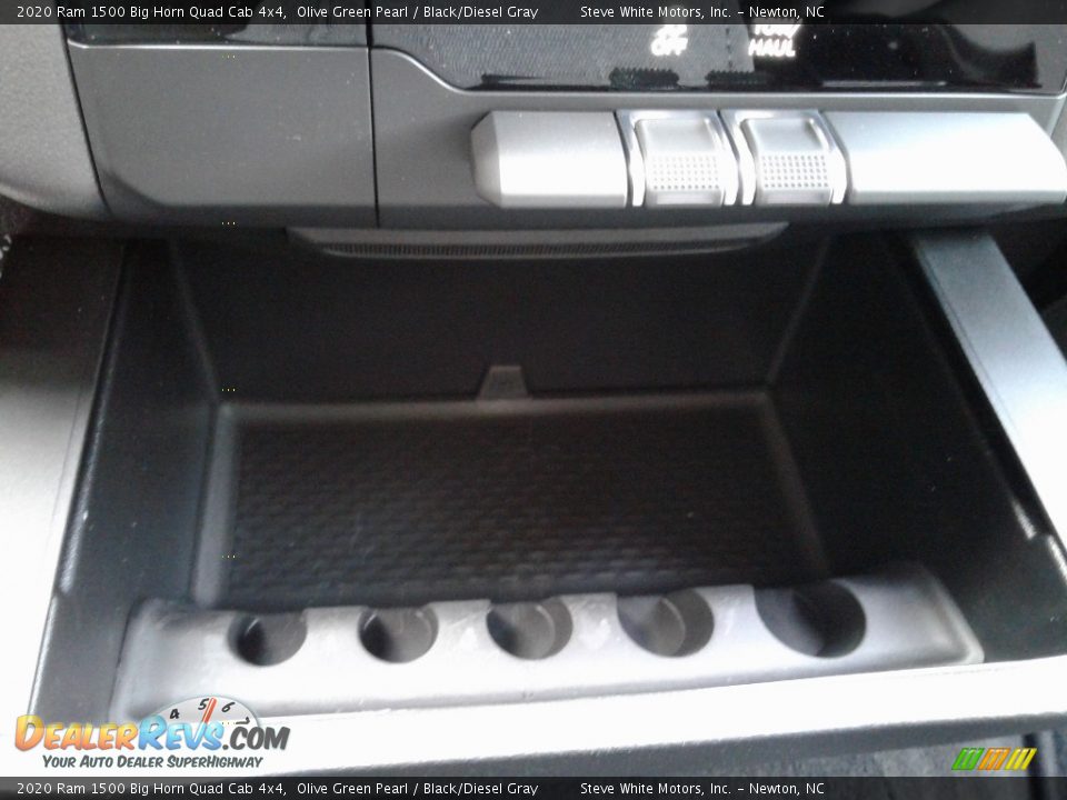 2020 Ram 1500 Big Horn Quad Cab 4x4 Olive Green Pearl / Black/Diesel Gray Photo #27