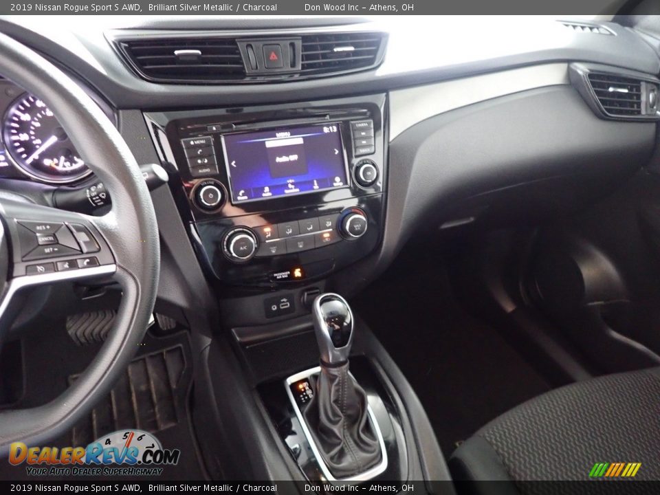 2019 Nissan Rogue Sport S AWD Brilliant Silver Metallic / Charcoal Photo #30