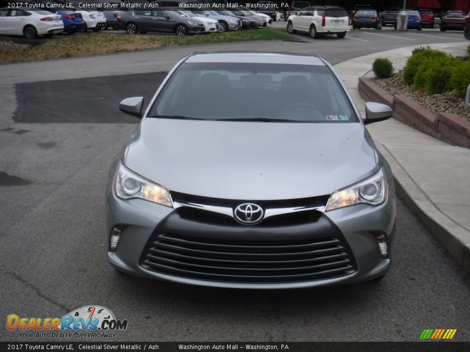 2017 Toyota Camry LE Celestial Silver Metallic / Ash Photo #4
