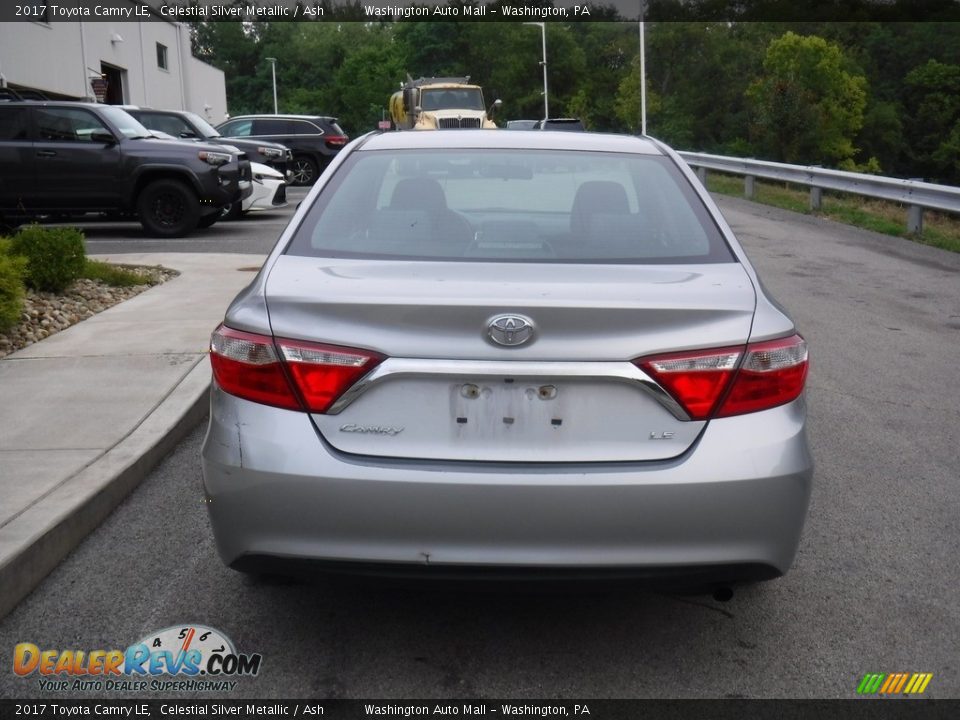 2017 Toyota Camry LE Celestial Silver Metallic / Ash Photo #7