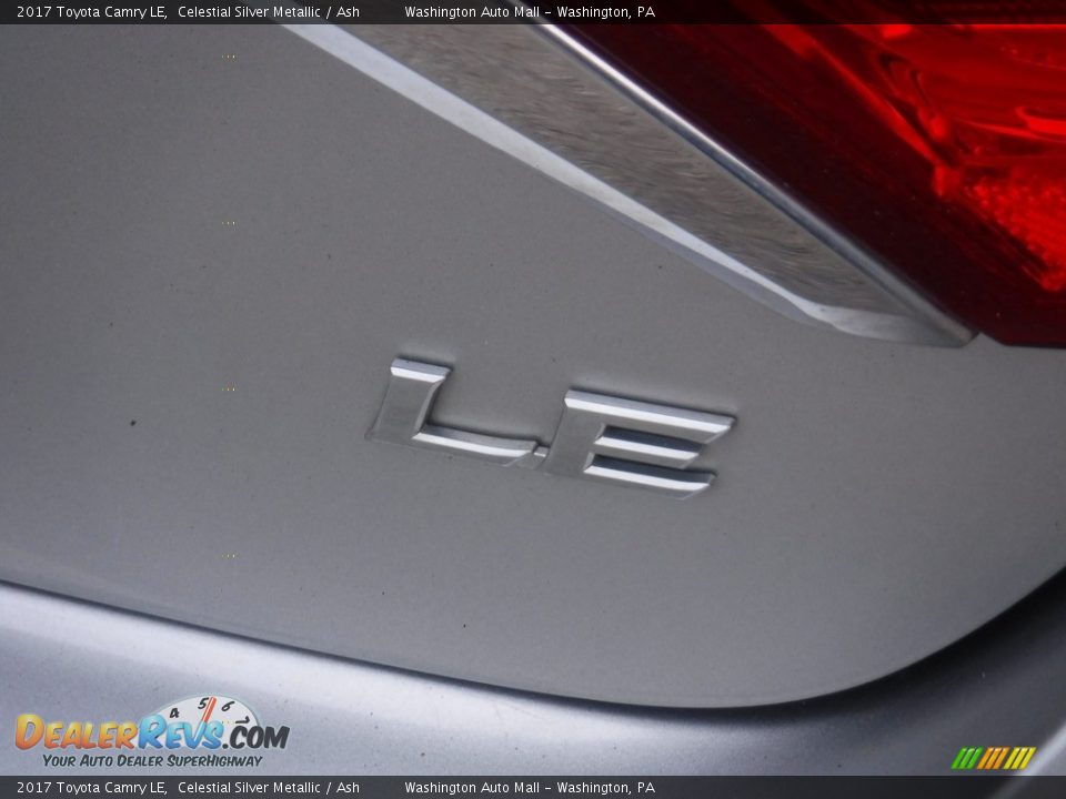 2017 Toyota Camry LE Celestial Silver Metallic / Ash Photo #9