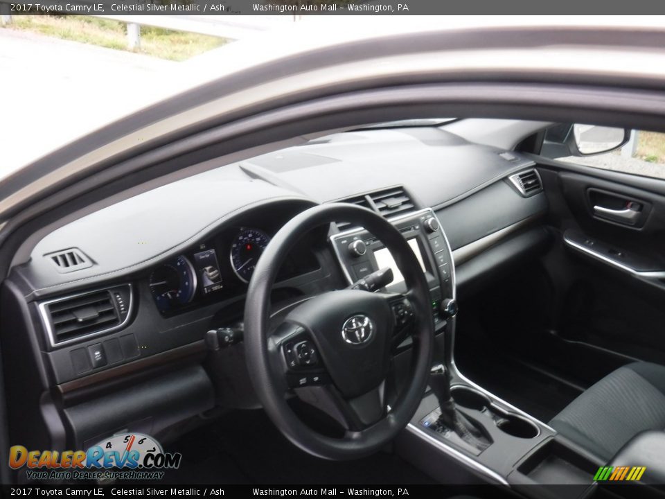 2017 Toyota Camry LE Celestial Silver Metallic / Ash Photo #10