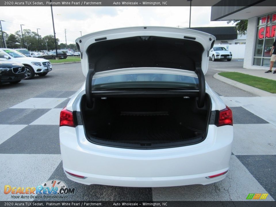 2020 Acura TLX Sedan Platinum White Pearl / Parchment Photo #5