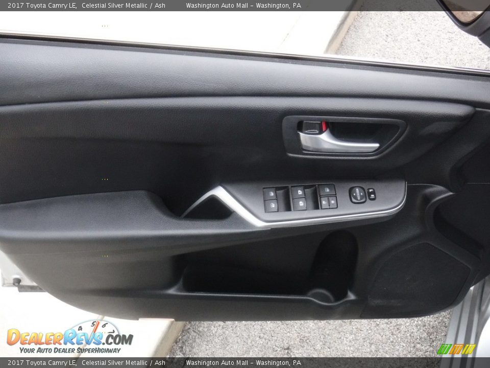 2017 Toyota Camry LE Celestial Silver Metallic / Ash Photo #11