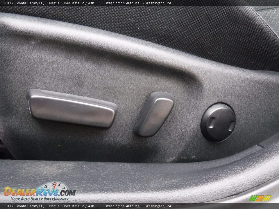 2017 Toyota Camry LE Celestial Silver Metallic / Ash Photo #13