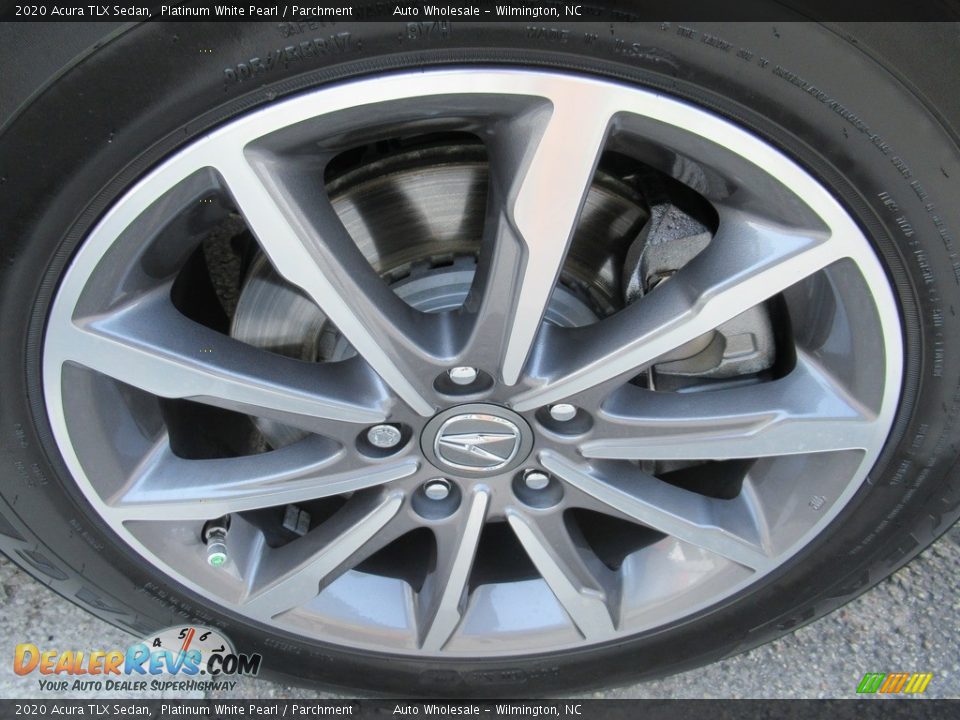 2020 Acura TLX Sedan Platinum White Pearl / Parchment Photo #7