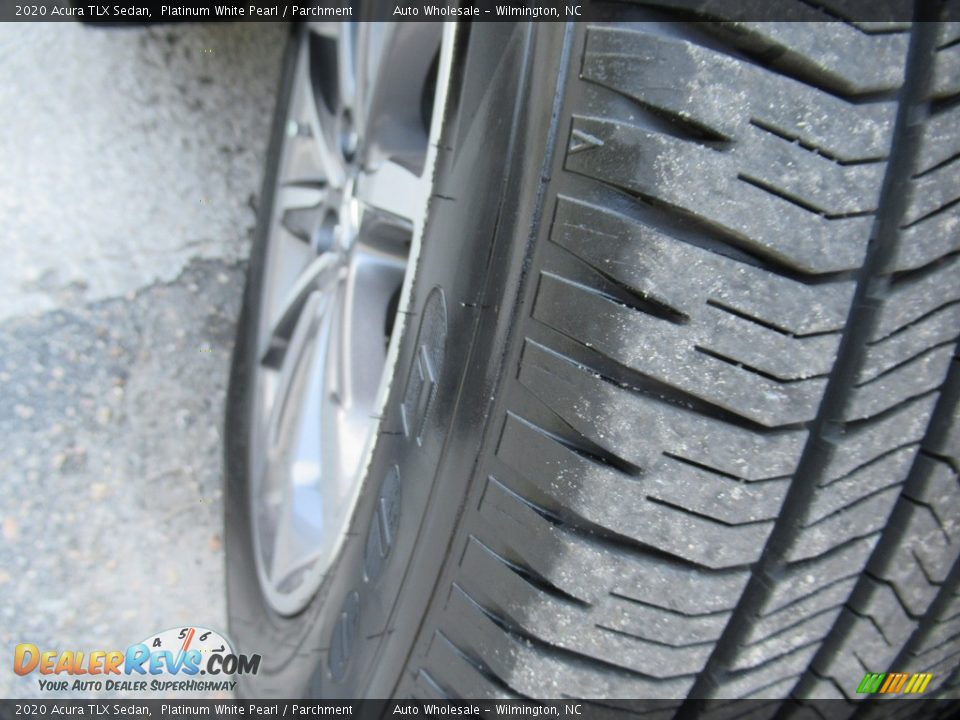 2020 Acura TLX Sedan Platinum White Pearl / Parchment Photo #8
