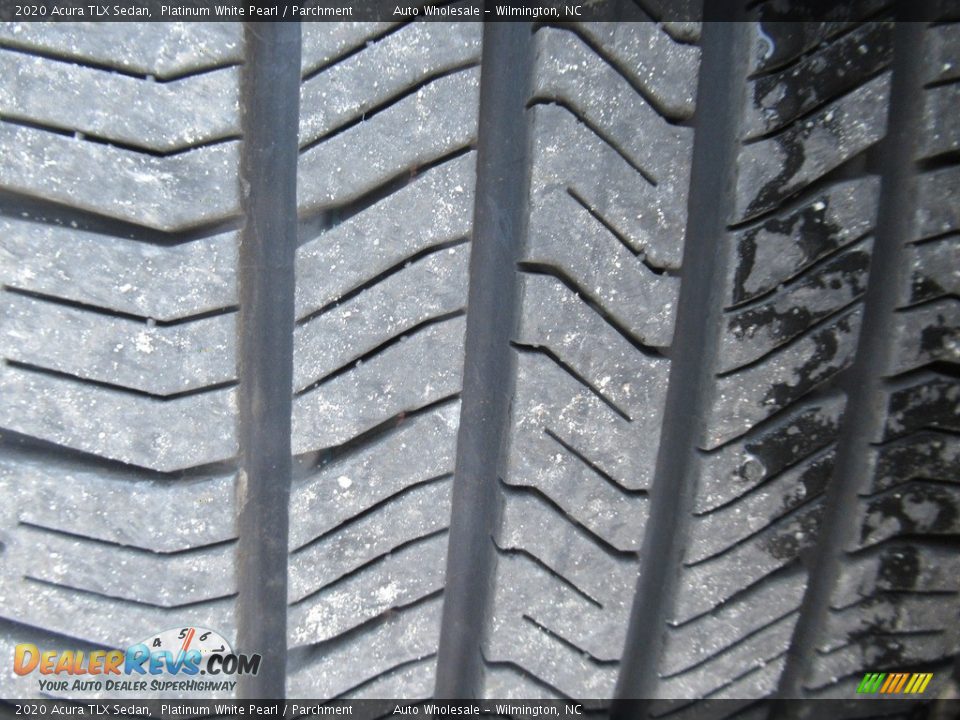2020 Acura TLX Sedan Platinum White Pearl / Parchment Photo #9