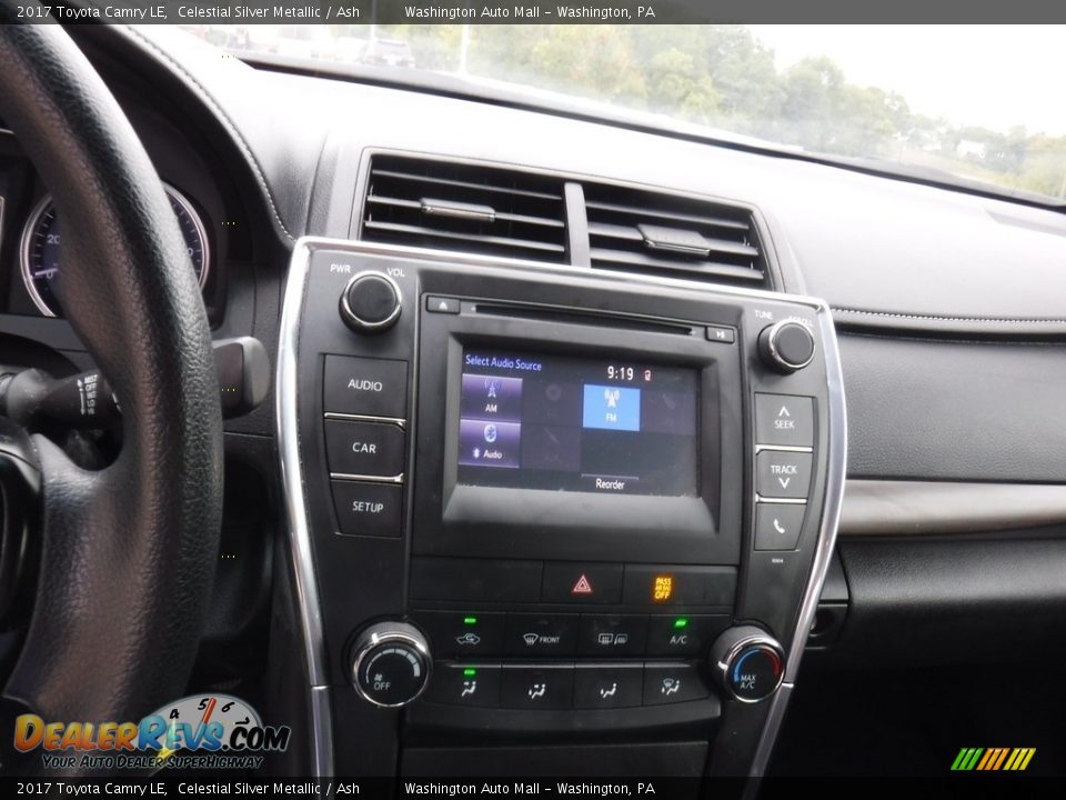 2017 Toyota Camry LE Celestial Silver Metallic / Ash Photo #16