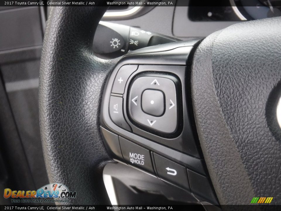 2017 Toyota Camry LE Celestial Silver Metallic / Ash Photo #18