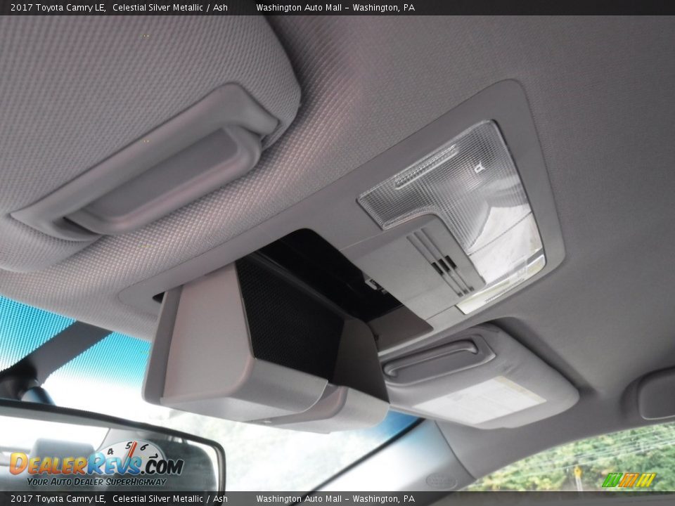 2017 Toyota Camry LE Celestial Silver Metallic / Ash Photo #21