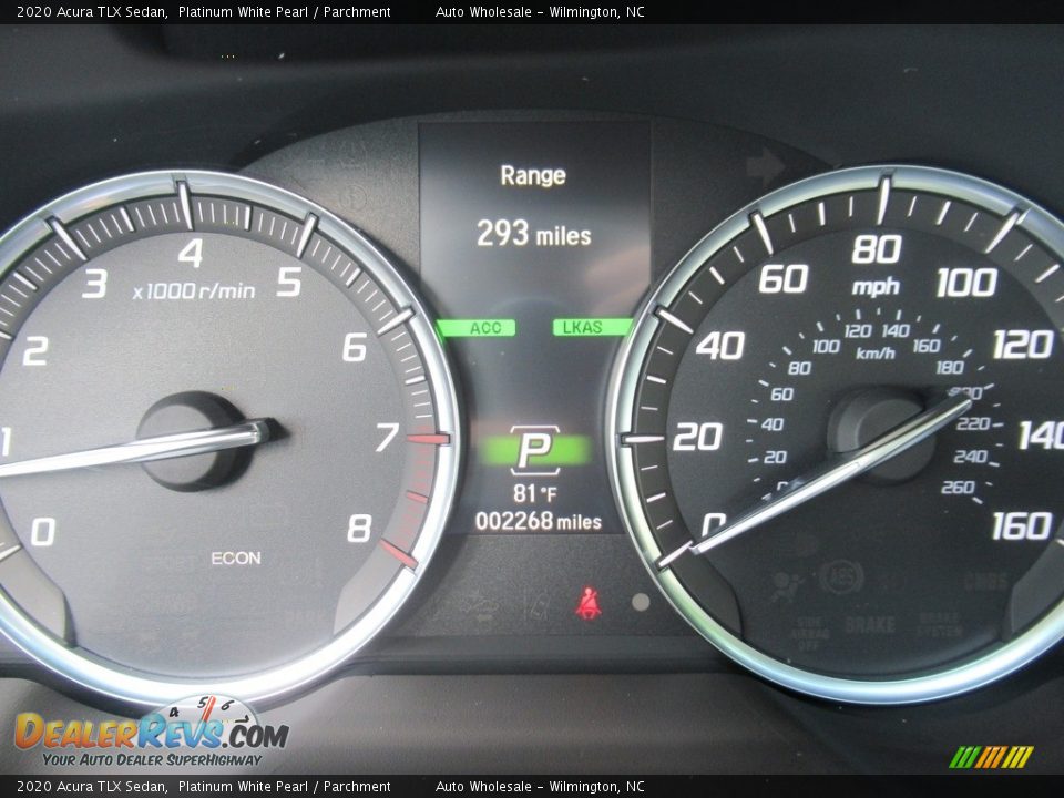 2020 Acura TLX Sedan Platinum White Pearl / Parchment Photo #16