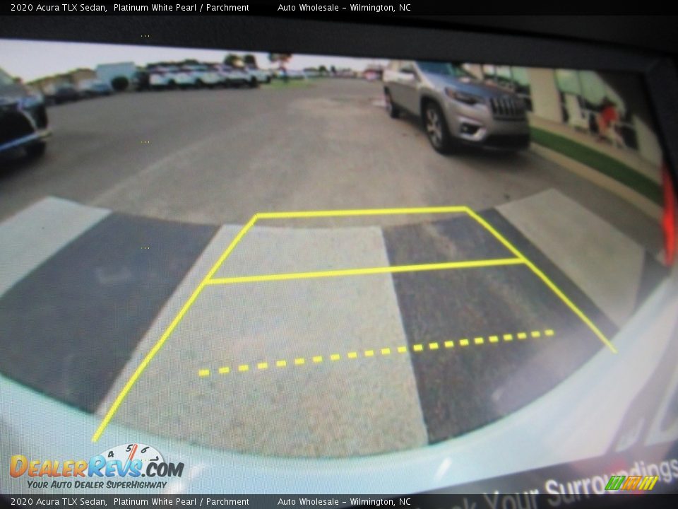 2020 Acura TLX Sedan Platinum White Pearl / Parchment Photo #18