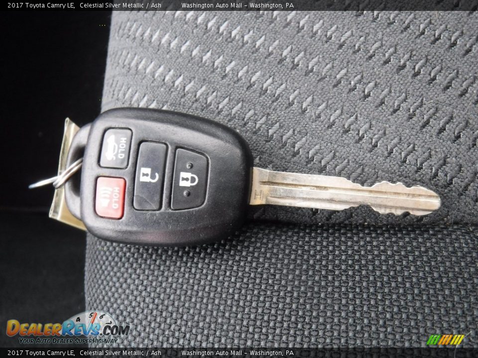 2017 Toyota Camry LE Celestial Silver Metallic / Ash Photo #24