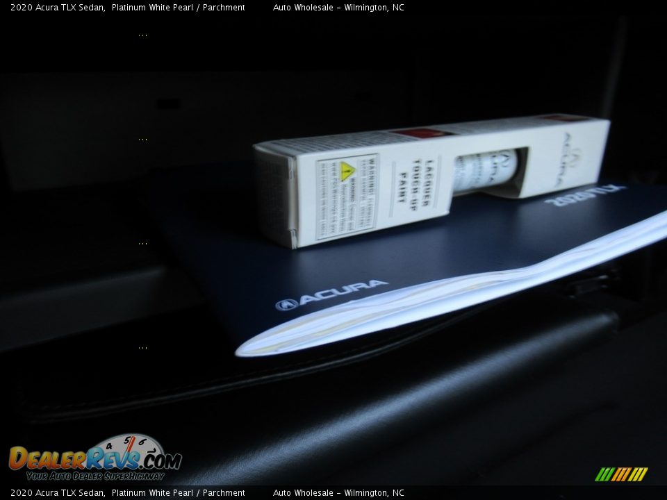 2020 Acura TLX Sedan Platinum White Pearl / Parchment Photo #20