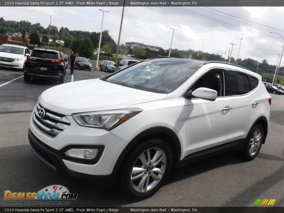 Frost White Pearl 2014 Hyundai Santa Fe Sport 2.0T AWD Photo #6