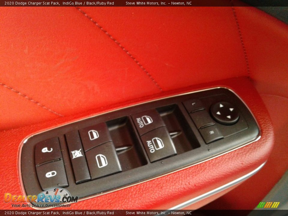 2020 Dodge Charger Scat Pack IndiGo Blue / Black/Ruby Red Photo #11
