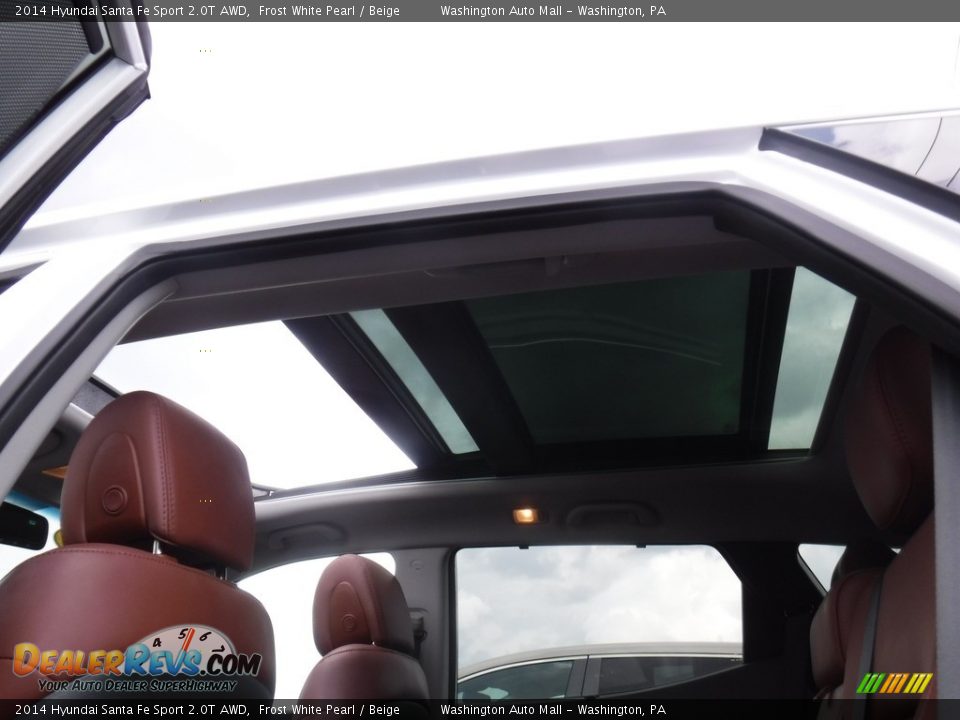 Sunroof of 2014 Hyundai Santa Fe Sport 2.0T AWD Photo #11