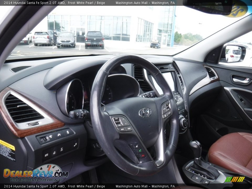 Dashboard of 2014 Hyundai Santa Fe Sport 2.0T AWD Photo #12