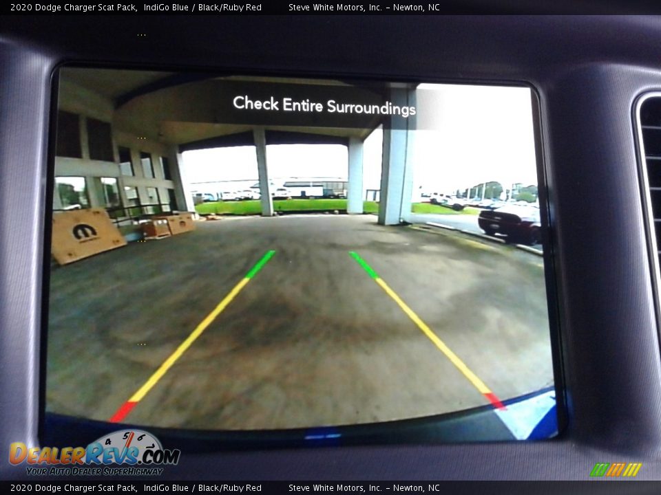 2020 Dodge Charger Scat Pack IndiGo Blue / Black/Ruby Red Photo #24